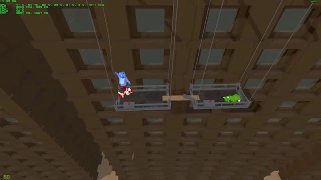 Gang Beasts PC Gameplay - 3 Local Players - Full HD 1080p60 - OSD/FPS - Shadowplay смотреть онлайн