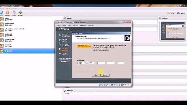 CARA MENGISTAL WINDOWS SERVER 2003 DI VIRTUAL BOX смотреть онлайн