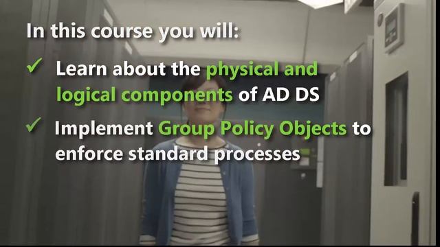 Managing Microsoft Windows Server Active Directory Domain Services | Microsoft on edX | About Video смотреть онлайн