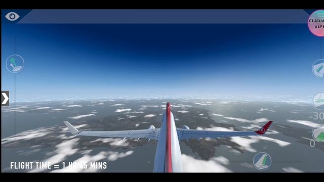 ISTANBUL-ATHENS | X-PLANE MOBILE GLOBAL | TURKISH AIRLINES BOEING 737-800 | FULL FLIGHT GAMEPLAY смотреть онлайн