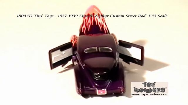 18044D-Tins-Toys-1937-1939-Lincoln-Zephyr-Custom-Street-Rod-143-Diecast-Wholesale.mpg смотреть онлайн