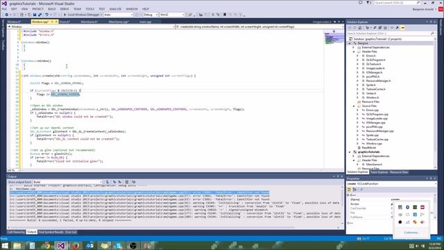 Advanced C++/Graphics Tutorial 19: Namespaces, Window смотреть онлайн