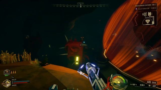 Deep rock Galactic - Caretaker boss fight solo смотреть онлайн
