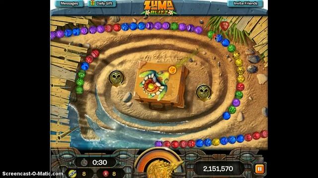 Zuma Blitz смотреть онлайн
