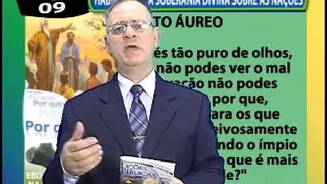 HABACUQUE, SOBERANIA, Lição 9, 1pte, 4Tr12, Ev Henrique, EBD NA TV смотреть онлайн