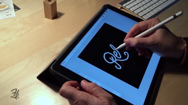 Relive - iPad Lettering with Procreate смотреть онлайн