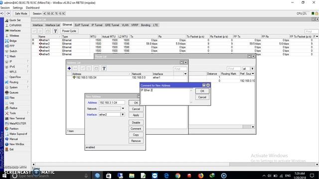 cara Setting Mikrotik Dasar Andesu смотреть онлайн