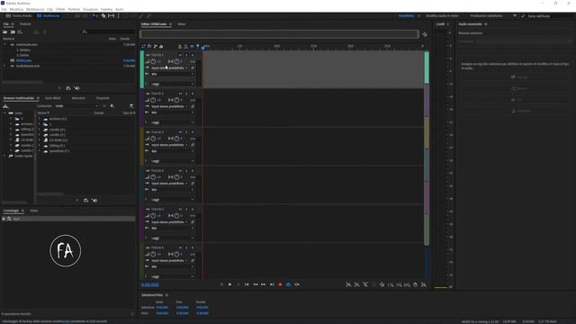 #3 - Adobe Audition: usare l'editor multutraccia (introduzione) смотреть онлайн