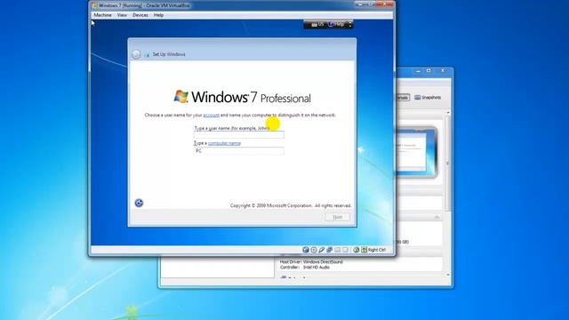 Installing Windows 7 & Creating a User Account смотреть онлайн