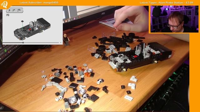 Toretto's 1970 Dodge Charger // Lego Speed Champions Speed Build Timelapse смотреть онлайн