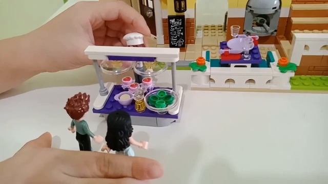 New Lego friends heartlake city restaurant 41379 summer 2019 toys play смотреть онлайн