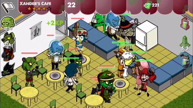 Zombie cafe raid iPhone 2/19 смотреть онлайн