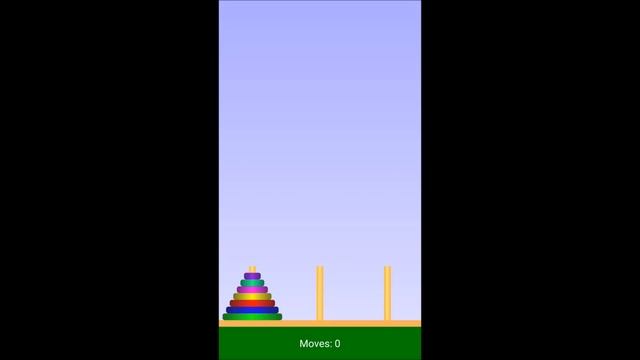 Tower Of Hanoi - 7 disk !!!! - Android смотреть онлайн