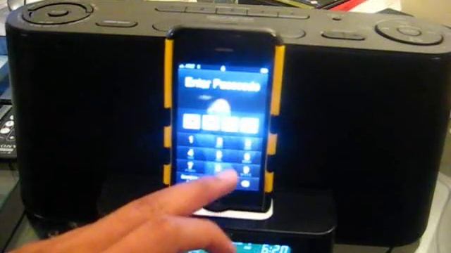 Sony Sound Dock & Clock - iPhone 3G смотреть онлайн