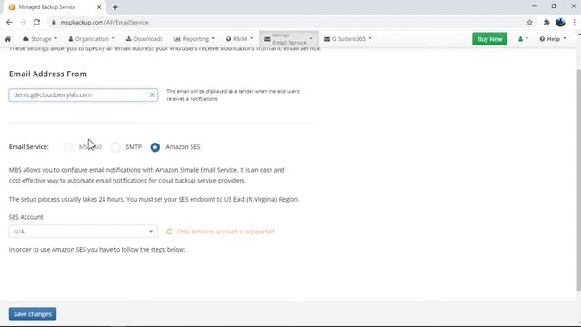 Email Notifications Setup in MSP360 Managed Backup Service смотреть онлайн