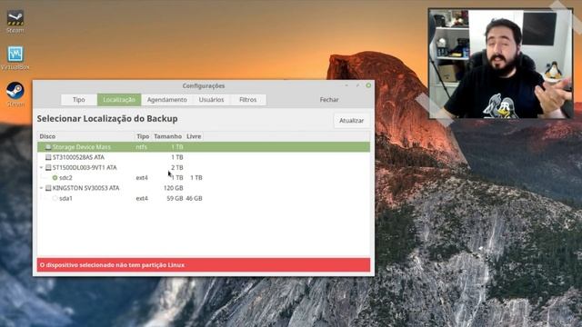 Criando pontos de RESTAURAÇÃO no LINUX com TIMESHIFT смотреть онлайн