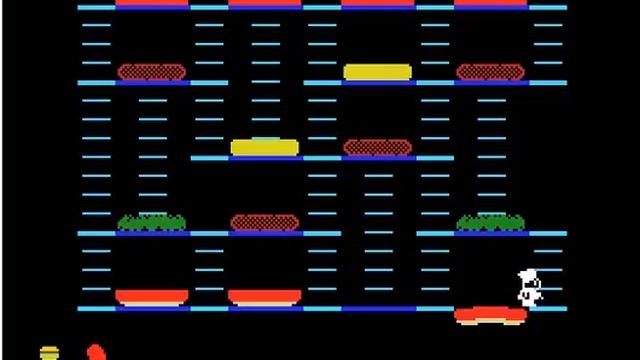 BurgerTime - MSX 1 Microsoft - emulador NLMSX 0.48 - probado Windows 7 x64 смотреть онлайн