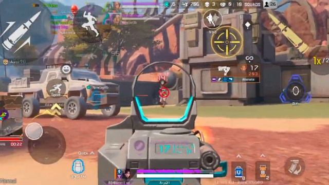 iPhone 14 Pro Max gaming test (A16 Bionic chip) Apex Legends Mobile смотреть онлайн