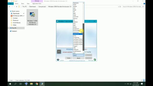 How to make any windows original brander OEM activated in hindi/ urdu by Az urdu смотреть онлайн