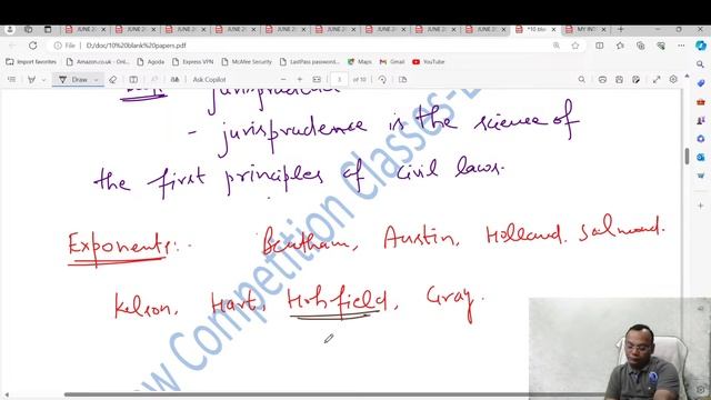 Jurisprudence -IIIrd..Important Topics. NET Exam.JRF/SET/Assist.prof. Law.June 2024-R.K.Singhal Sir смотреть онлайн