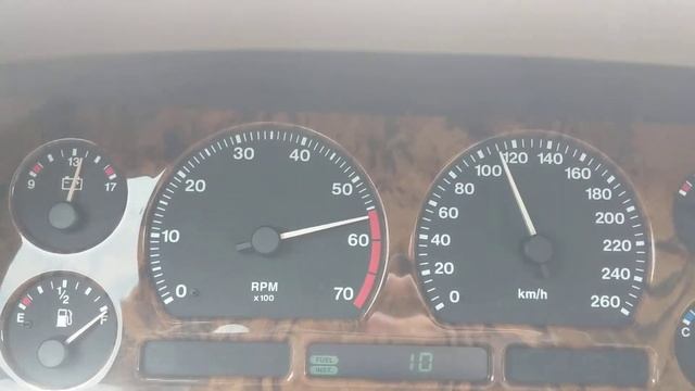Jaguar XJ sport (x300) 3.2L 80-120km/h смотреть онлайн