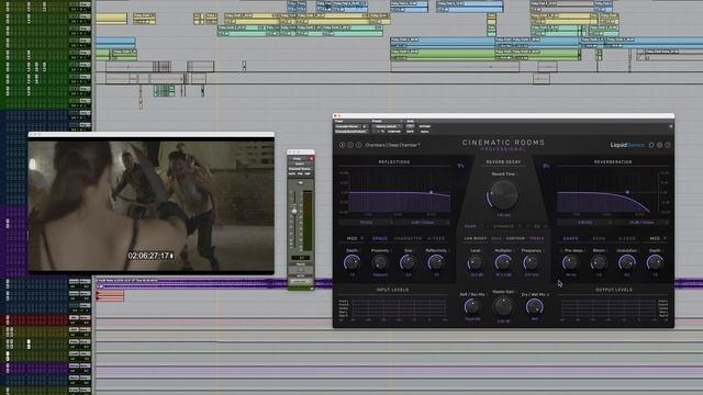 Placing Foley Sounds In An Environment Or Scene With LiquidSonics Cinematic Rooms смотреть онлайн