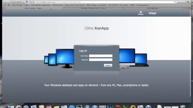 Installing the Citrix Receiver for Mac смотреть онлайн
