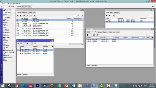 DHCP RELAY CON MIKROTIK смотреть онлайн