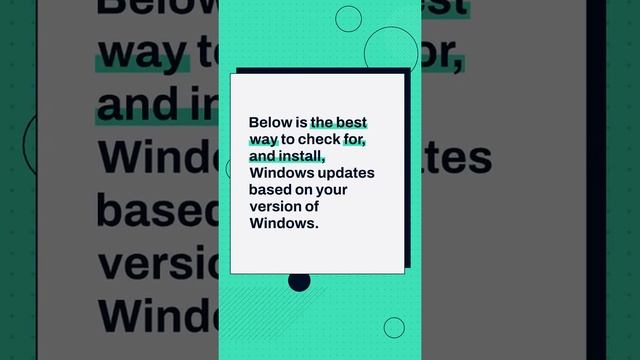 How do I check for and install Windows updates смотреть онлайн