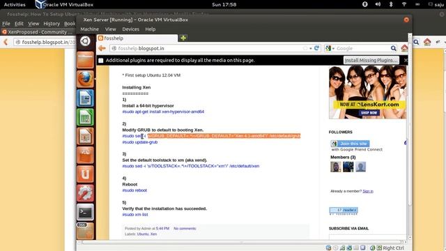 How To Setup Xen Hypervisor on Ubuntu Virtual Machine Part 1 смотреть онлайн