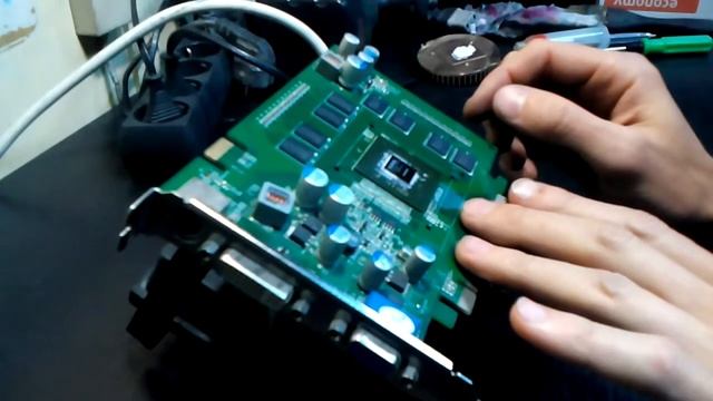 heating of video cards spotlight - fixing artifacts on video смотреть онлайн