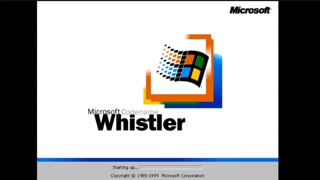 Windows Whistler Start-up Slowed смотреть онлайн
