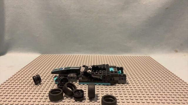 LEGO Speed Champions Formula E Panasonic Jaguar Racing Gen2 Car Speed Build смотреть онлайн