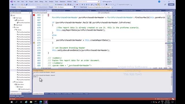 D365 F&O | Immediate Window | For trainings +917569261540 смотреть онлайн