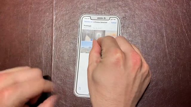 iOS Photos Share Gesture смотреть онлайн