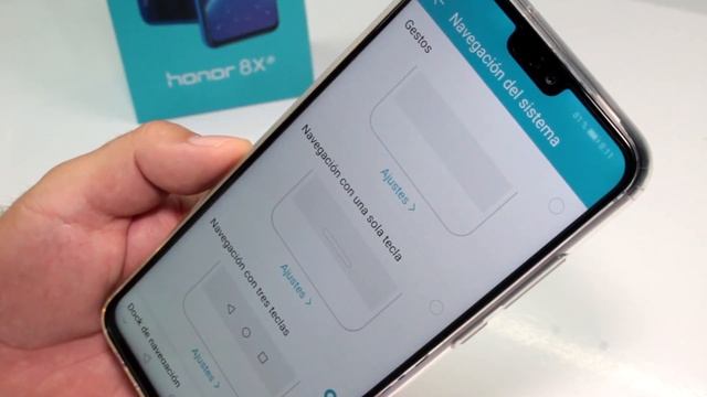 Huawei honor 8x Trucos Cómo modificar y personalizar la barra de navegación Android смотреть онлайн