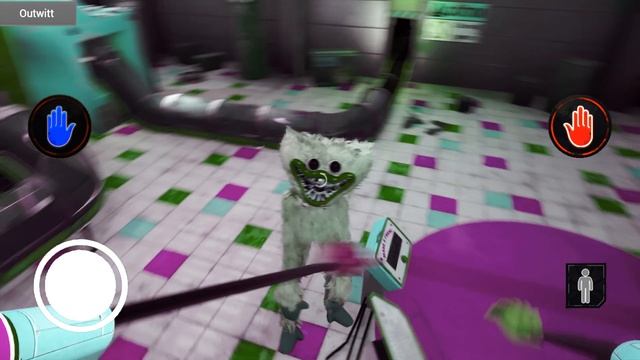 Poppy Playtime Mobile MOD MENU OUTWITT - Huggy Wuggy is Kissy Missy Gameplay смотреть онлайн