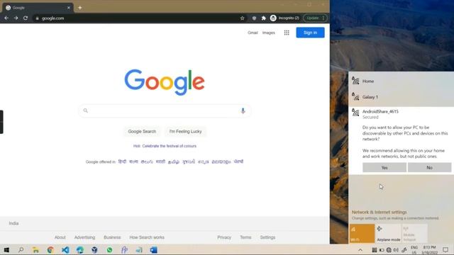 Share files to & from Android and Laptop without Internet | Phone se laptop me file share kaise kar смотреть онлайн