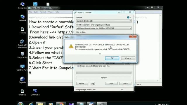 How to Create Bootable Pendrive (windows xp/7/8/10) смотреть онлайн
