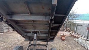 САМОРОБНИЙ ПРИЦЕП до трактора Т-25 огляд