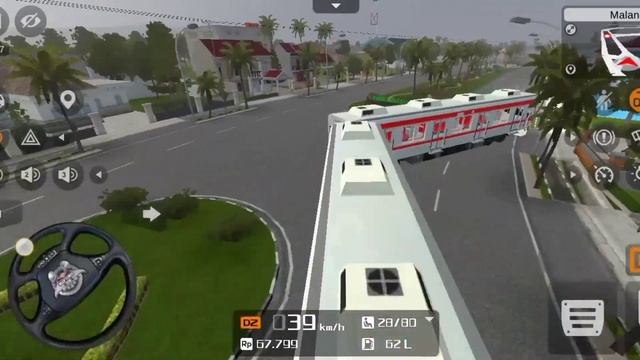 Train Mod Download BUSSID| Bus Simulator Indonesia Android GamePlay смотреть онлайн
