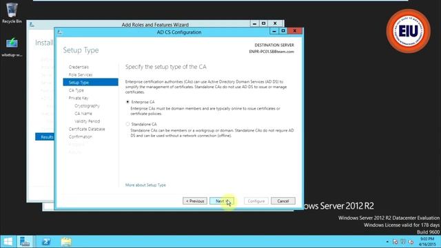 Windows Server 2012 70-411 Enterprise CA смотреть онлайн