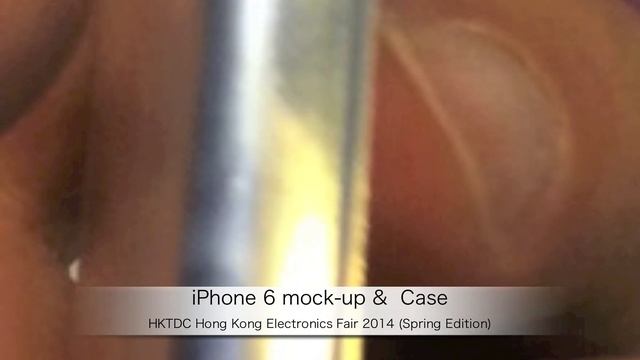 Hong Kong Electronics Fair 2014 : iPhone 6 mock-up & Case смотреть онлайн
