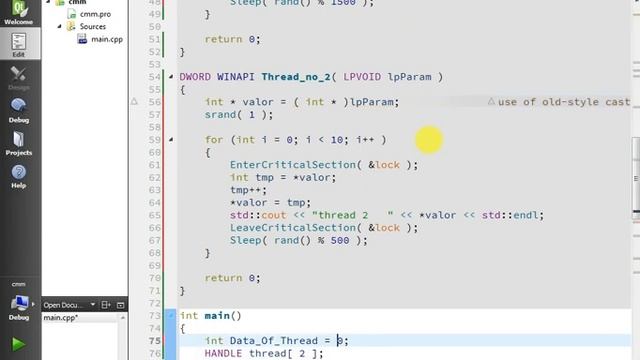 Linguagem C/C++ - Windows Thread Mutex смотреть онлайн