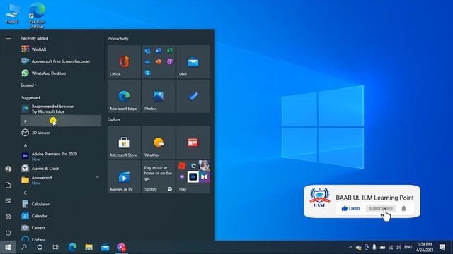 How to Create Desktop Icons in Windows 10 | Lesson 3 смотреть онлайн
