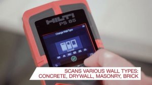 Hilti PS 85 Wall Scanner - Features and Benefits