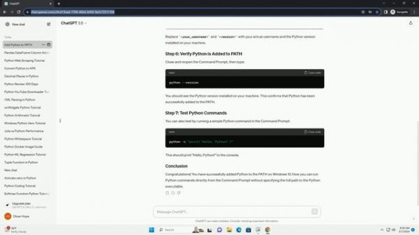 add python to path windows 10 cmd