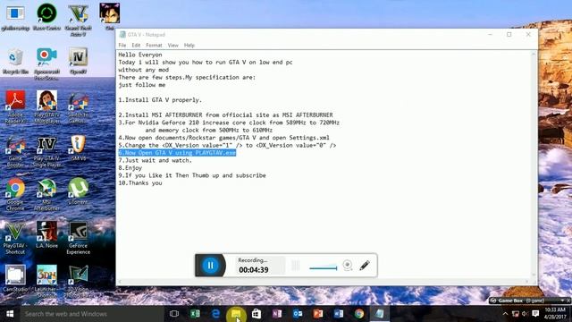 How to play GTA V on low end pc смотреть онлайн
