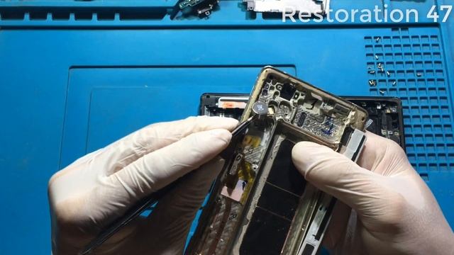 Restoration Sam Sung Note 8 | Recycle old damaged phones смотреть онлайн