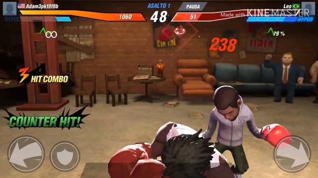EL MEJOR JUEGO DE BOXEO PARA ANDROID :Boxing star( Dale con todo para obtener el K.O.! ) смотреть онлайн